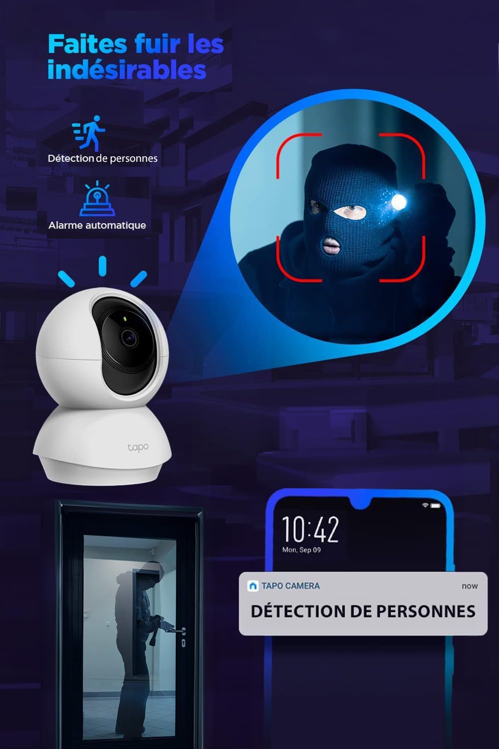 Caméra de Surveillance WiFi