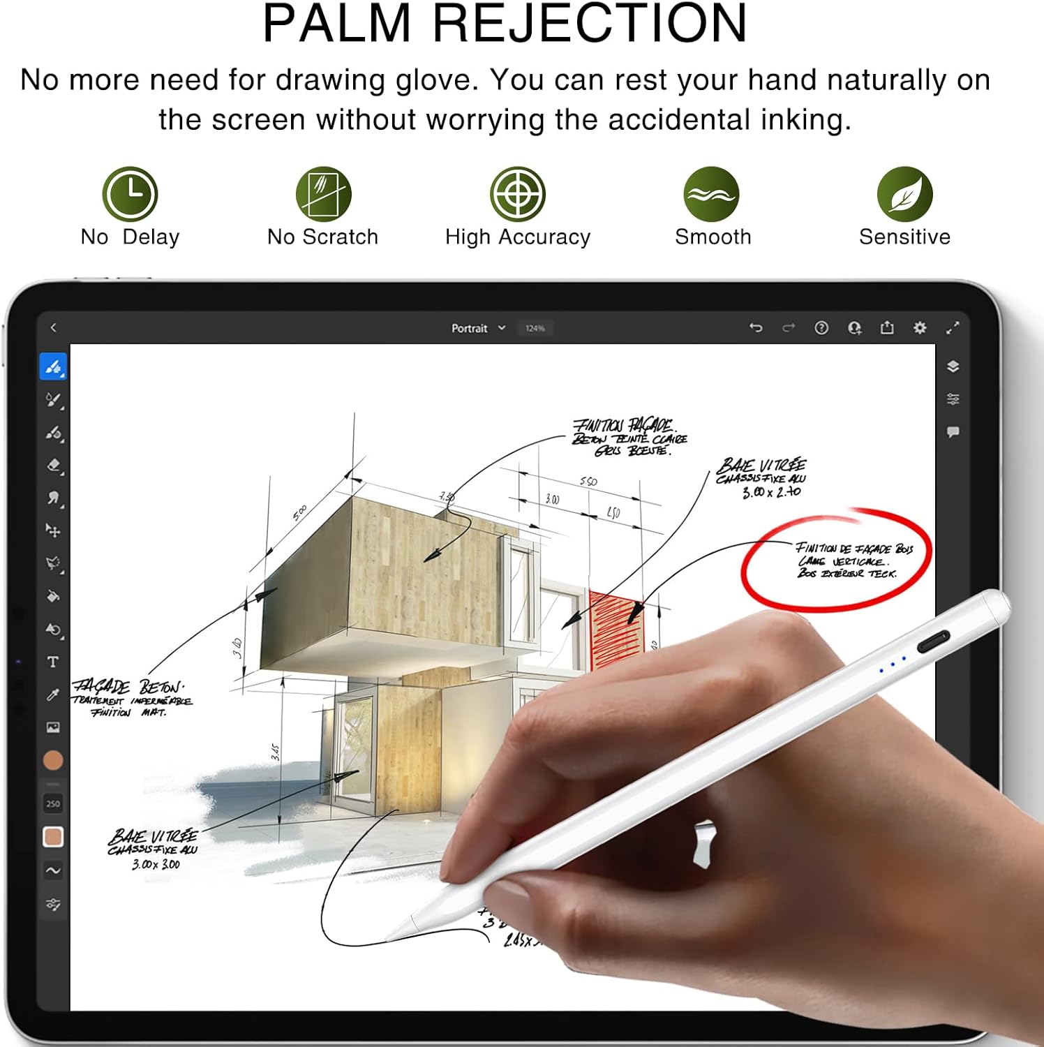 Stylet Magnétique pour iPad