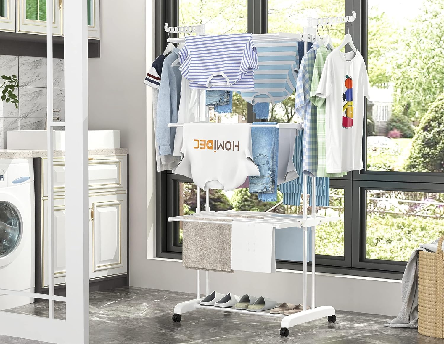 4-Tier Foldable Clothes Hanger