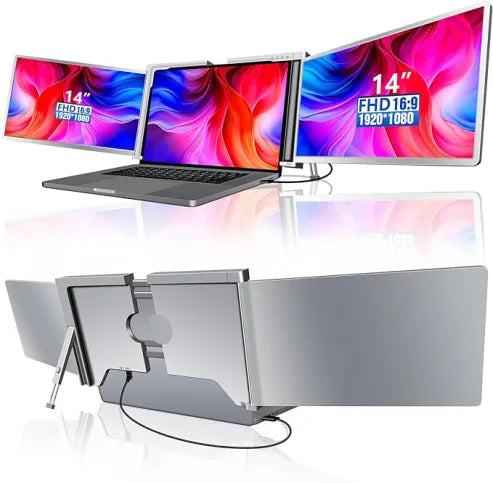 Triple Laptop Screen Extender-2